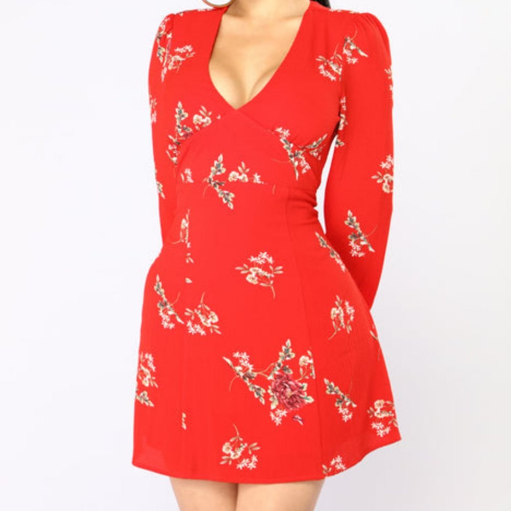 Fashion Nova Floral Dress